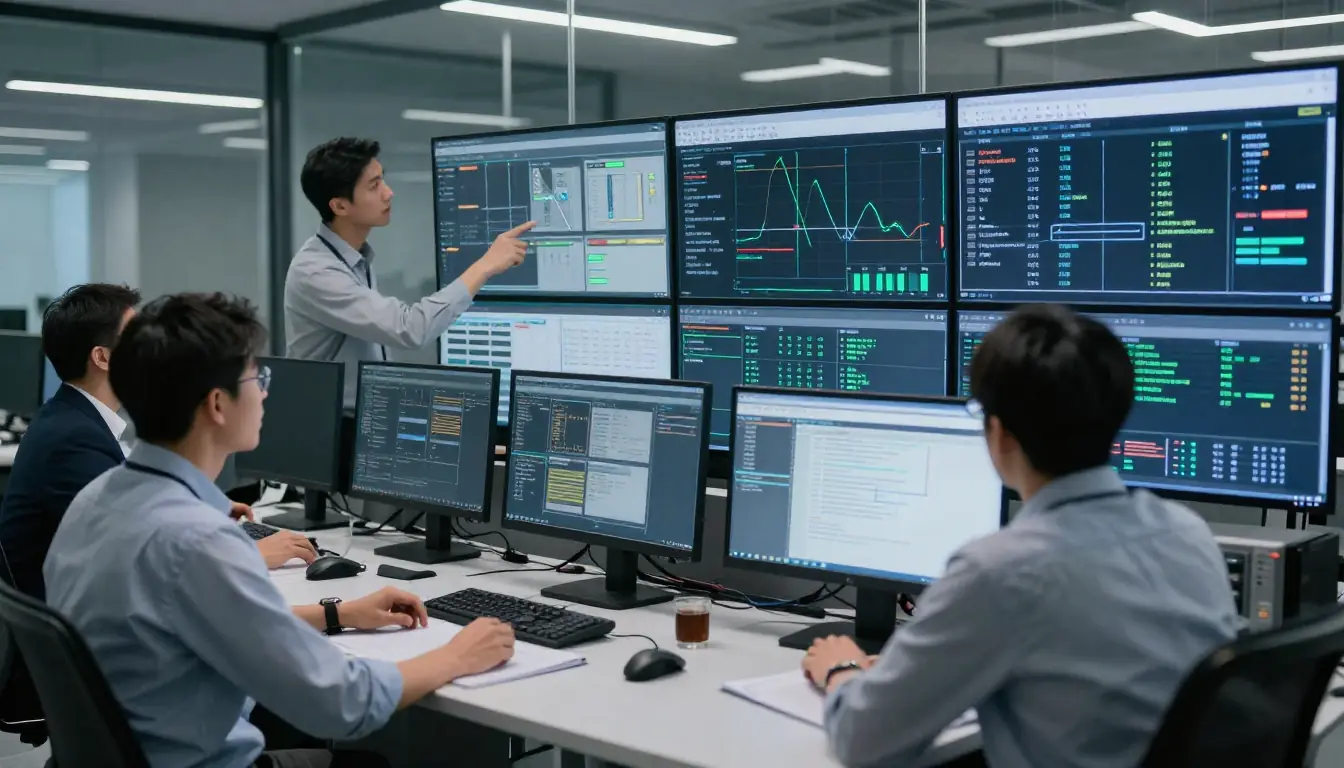 freepik it engineers monitoring high availability systems 53355 - Reliability & High Availability: Fondasi Sistem Bisnis Digital